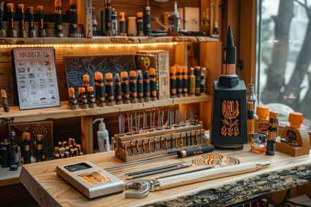 Les 10 outils indispensables pour un atelier de pyrogravure