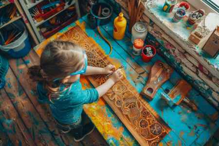 Pyrogravure pour enfants : conseils et sécurité